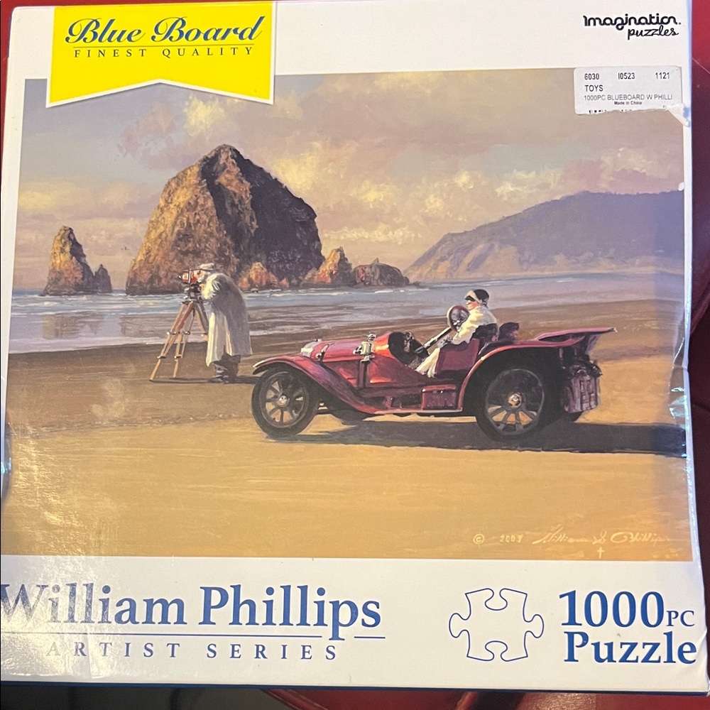 New still taped William Phillips Artist Series 1000 Piece Jigsaw Puzzle
